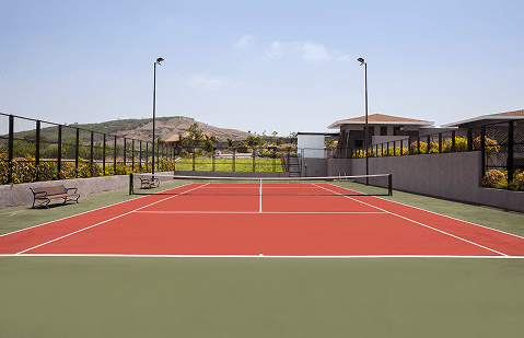 Private Tennis Court at 86 Banyan Tree